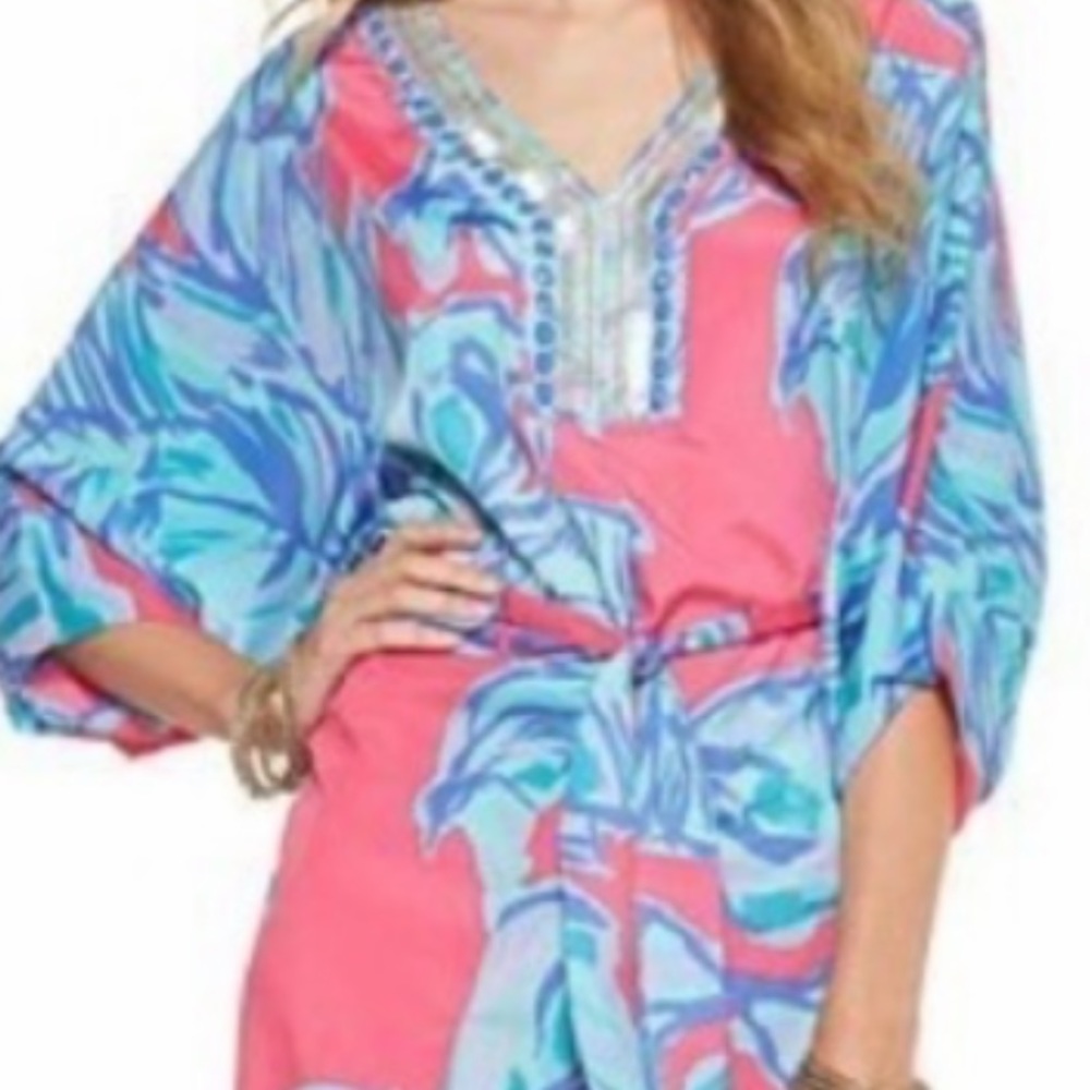 Lilly Pulitzer Wilda Caftan Chic Dress